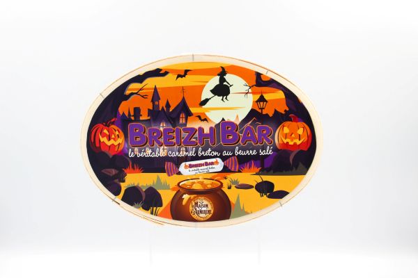 Caramel breizh bar bio halloween (boîte bois) - 2