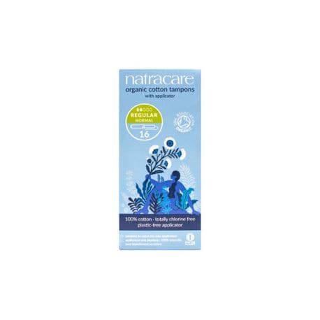 NATRACARE -- Tampon normal avec applicateur x16