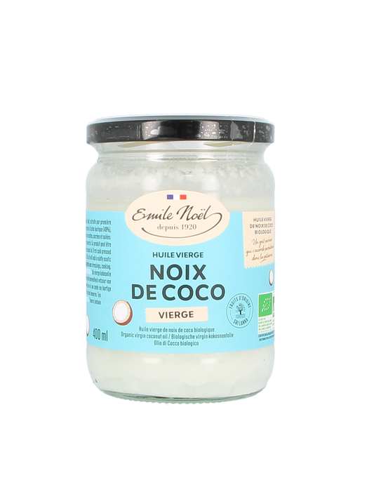 émile Noël -- DDM 23.01.2025 Huile de coco bio (origine Sri Lanka) - 400 ml