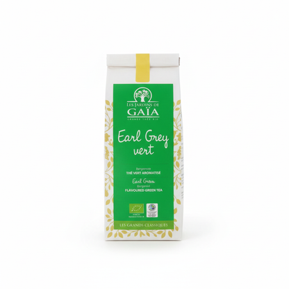 Jardins De Gaïa -- EOL Thé vert bio earl grey (bergamote) - 100 g