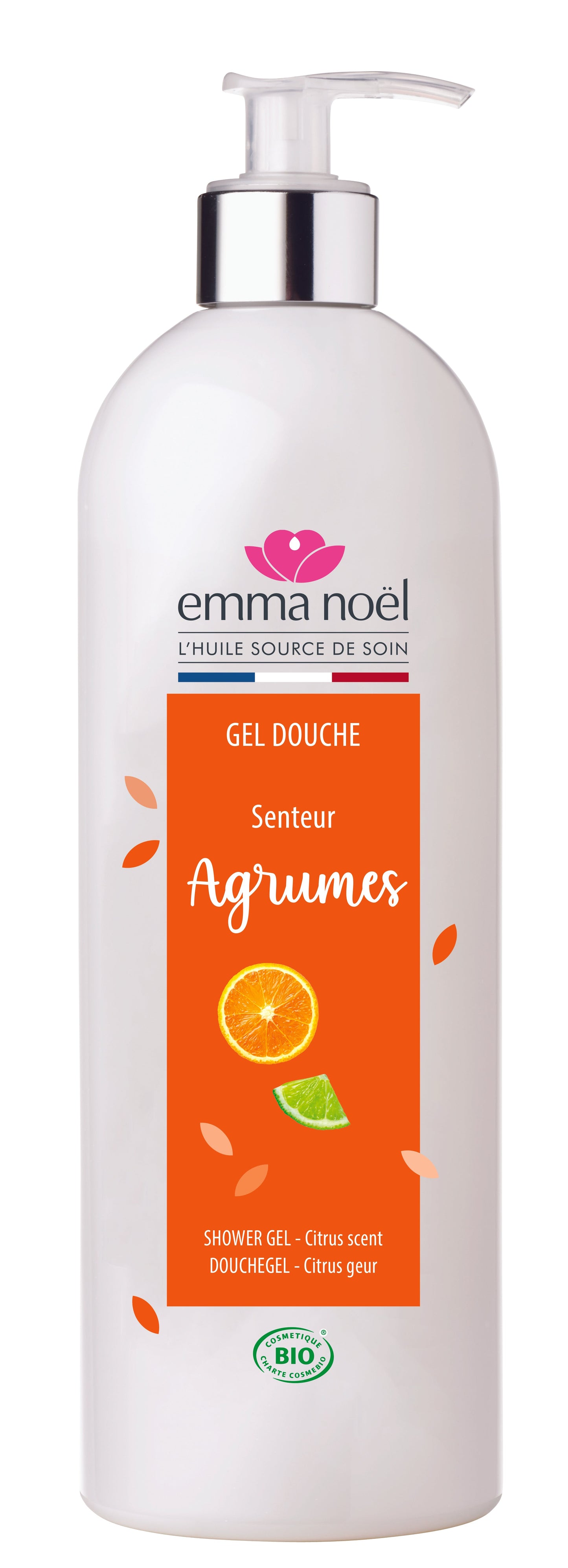 Emma Noël -- Gel douche agrumes bio - 1 L