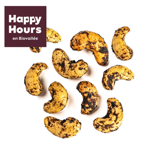 Happy Hours En Biovallée -- Cajou ail noir de la drôme Vrac - 5 kg