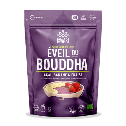 Éveil du bouddha açaï banane fraise bio - 1