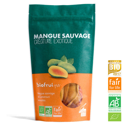 Mangue sauvage bio et équitable séchée en moitiés - 1
