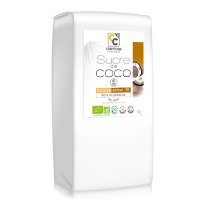 Comptoirs & Compagnies -- DDM 28.01.2025 Sucre de fleur de cocotier bio - 1 kg