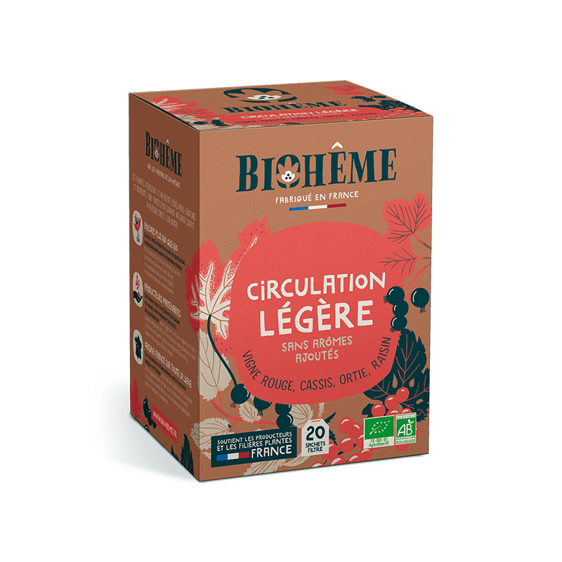 Biohême -- Circulation légère - 20 infusettes