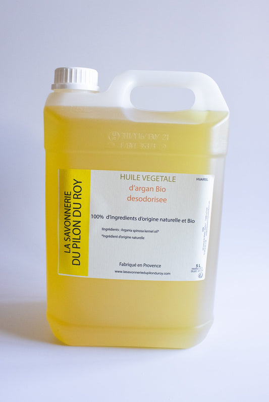 La Savonnerie Du Pilon Du Roy -- Huile pure d'argan Vrac - 5 L