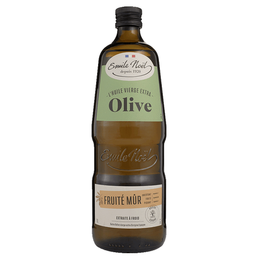 émile Noël -- DDM 28.01.2025 Huile d'olive vierge extra fruité mûr bio (origine Espagne) - 1 l